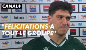 La réaction de Thibault Daubagna après la victoire de Pau face à Bordeaux-Bègles