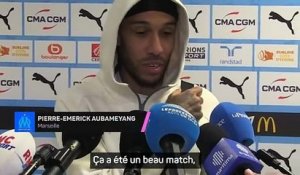 Aubameyang : « On est allé chercher cette victoire au mental » - Foot - Ligue 1