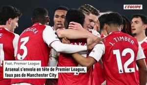 Arsenal s'envole en tête de Premier League, faux pas de Manchester City - Foot - Premier League