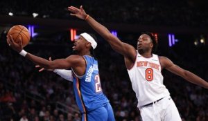 NBA : New York rate le hold-up contre le Thunder !