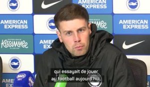 Brighton - Hürzeler clash encore Arsenal : “Une seule équipe a essayé de jouer au football”
