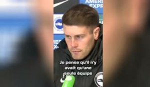 Brighton - Hürzeler clash encore Arsenal : “Une seule équipe a essayé de jouer au football”