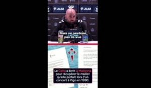 Celta Vigo - Giraldez : "J'espère que Madonna pourra venir !"