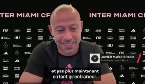 Inter Miami - Mascherano : "Messi est un joueur unique"