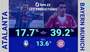 Ligue des champions - Atalanta vs. Bayern Munich, les prédictions d'Opta
