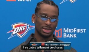 Thunder - SGA : "Être dans une conversation avec Wilt Chamberlain, c’est spécial"