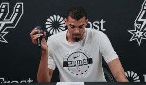 Spurs - Wembanyama réagit aux 83 points d’Adebayo