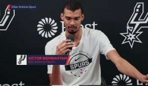 Spurs - Wembanyama : "Rester fidèle à notre identité"