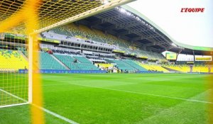 Les premiers pas de Vahid Halilhodzic, de retour au FC Nantes et à la tête de la séance d'entraînement de mercredi - Foot - Ligue 1 - Nantes