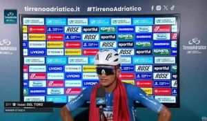 Tirreno-Adriatico 2026 - Isaac Del Toro : "J’ai des sentiments mitigés, battre mon ami Pellizzari…"