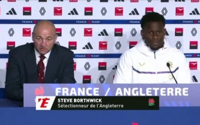 Steve Borthwick après la défaite de l'Angleterre contre le XV de France : « Ça a été un match épique » - Tournoi des 6 Nations