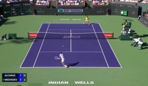 Indian Wells - Medvedev sort Alcaraz