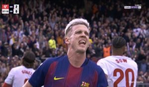 La Liga : Dani Olmo triple la mise pour Barcelone