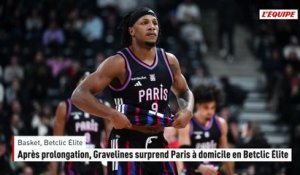 Après prolongation, Gravelines surprend Paris à domicile en Betclic Élite - Basket - Betclic Élite