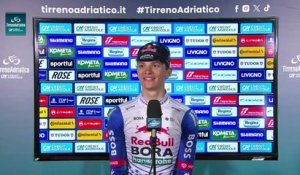 Tirreno-Adriatico 2026 - Giulio Pellizzari : "Rouler à côté de Roglic, c'est incroyable"