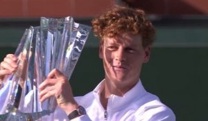 Indian Wells - Sinner sacré après sa victoire sur Medvedev