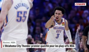 L'Oklahoma City Thunder premier qualifié pour les play-offs NBA - Basket - NBA