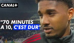 Ligue Europa - Le Lyonnais Abner regrette l'expulsion qui a tout changé