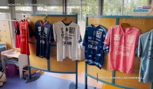 Des maillots du MHB transformés en blouses pédiatriques pour le CHU de Montpellier