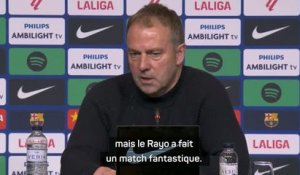 Barcelone - Flick : "Le Rayo a fait un match fantastique"