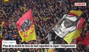 Plus de la moitié de fans de foot regardent la Ligue 1 illégalement - Foot - Ligue 1