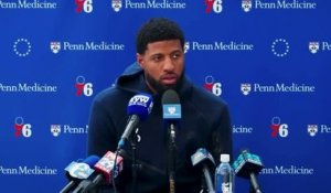 76ers - George : ''Je dois avant tout m’excuser''