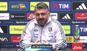Italie - Gattuso : "C’est le match le plus important de ma carrière"
