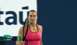 Miami - Sabalenka écarte Baptiste et retrouvera Rybakina en demie
