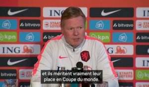 Pays-Bas - Koeman : "La Norvège mérite sa place en Coupe du monde"