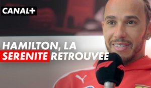 F1 - Lewis Hamilton apaisé après son premier podium chez Ferrari