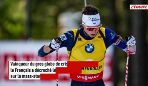 Vainqueur du globe de cristal en Coupe du monde, Éric Perrot clôture sa saison avec le titre de champion de France - Biathlon - Championnats de France (H)