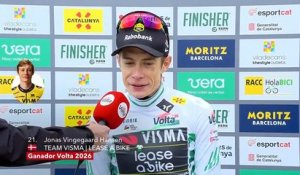 Tour de Catalogne 2026 - Jonas Vingegaard : "Ça a été un début d’année incroyable pour moi"