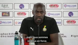 Ghana - Addo : "On est d'accord sur les nombreux points à améliorer"