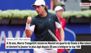 Marco Trungelliti renverse Corentin Moutet en quarts de finale à Marrakech - Tennis - Marrakech