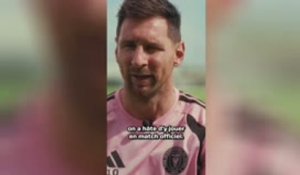 Inter Miami - Messi : "C'est spectaculaire de découvrir notre nouveau stade"