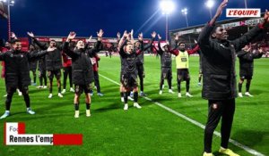 Rennes l'emporte face à Brest dans un derby breton spectaculaire - Foot - Ligue 1