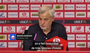 Lille - Genesio veut que son équipe reste humble après la victoire 3-0 contre Lens