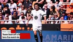Yoann Gourcuff a foulé la pelouse du Moustoir lors d'un match de gala pour le centenaire du FC Lorient - Foot - Ligue 1 - Lorient