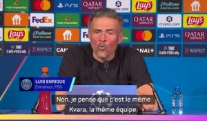 PSG - Kvaratskhelia plus motivé en LDC qu’en L1 ? Luis Enrique trouve ça normal !