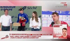 Kamp : « Ça fait  plaisir de revenir ici » - Cyclisme - Région Pays de la Loire Tour