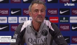 Lens-PSG : « Ce match, c’est une fête pour le foot français », lance Luis Enrique