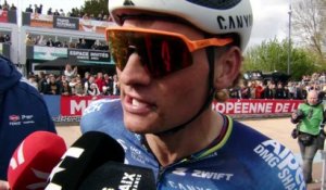 Paris-Roubaix 2026 - Mathieu van der Poel en interview d'après-course