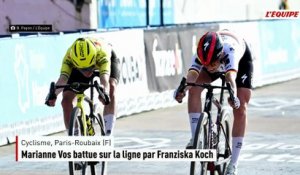 Malgré l'énorme travail de Pauline Ferrand-Prévot, Marianne Vos battue sur la ligne par l'étonnante Franziska Koch - Cyclisme - Paris-Roubaix (F)