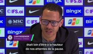 Chelsea - Rosenior frustré après la défaite : "Même Pep et Klopp ont eu du temps...”