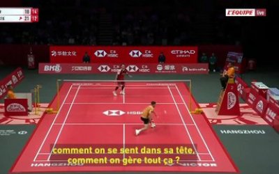 Christo Popov décrypte un incroyable rallye - Badminton - World Tour Finals