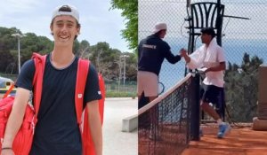 INTERVIEW 2026 - Mathys Domenc, 16 ans, a raconté sa folle semaine à Monte-Carlo : "J'arrive le matin, on me dit que je joue avec Carlos Alcaraz..."