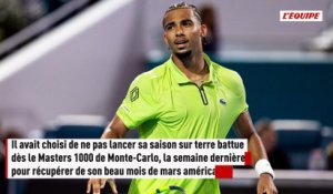 Arthur Fils remporte difficilement le premier match de sa saison sur terre battue face à Térence Atmane - Tennis - ATP - Barcelone