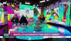 Des nouvelles rassurantes pour Nuno Mendes et Désiré Doué, touchés et remplacés lors de Liverpool-PSG - Foot - PSG