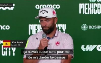 LIV Golf - Rahm préfère ne pas s'attarder sur les rumeurs évoquant la fin du circuit