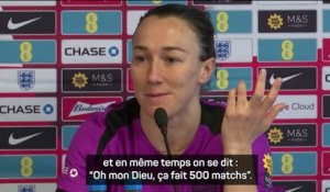 Angleterre - Bronze : "C'est incroyable de prendre part au 500e match"